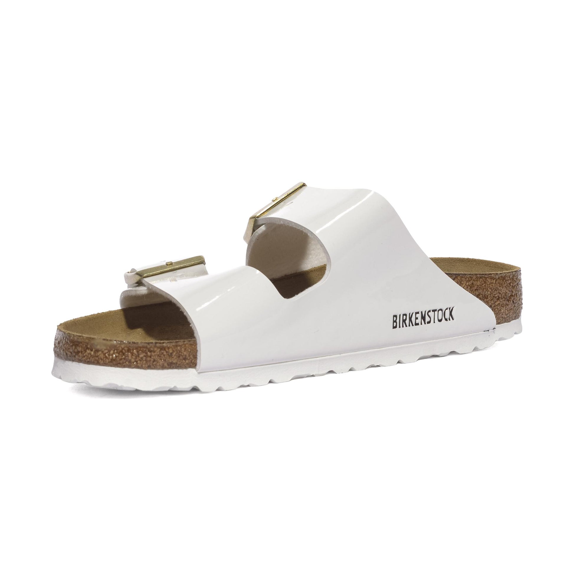 BIRKENSTOCK 1005294 PATENT WHITE Sandali Donna 
