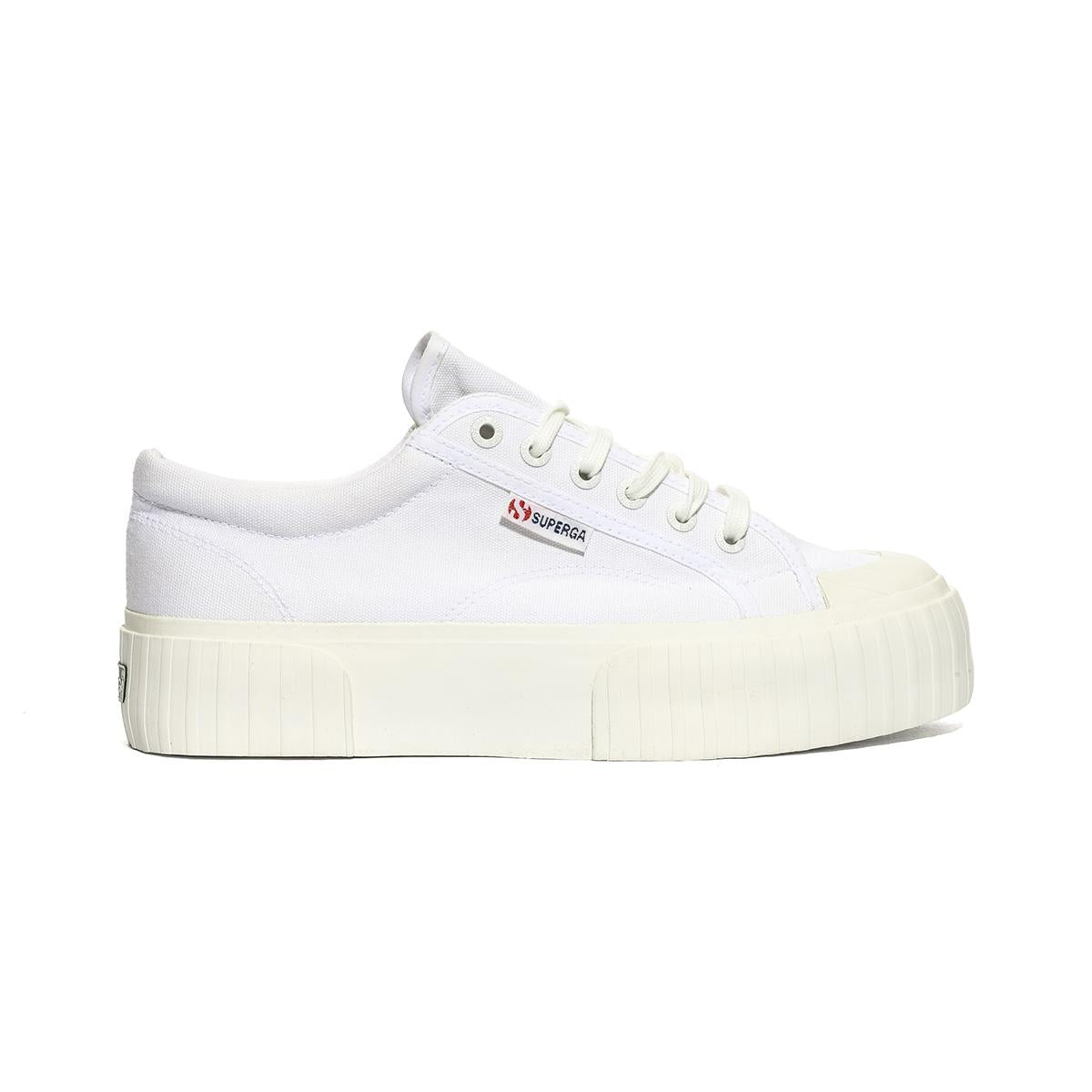 SUPERGA 2631 WHITE WHITE AVORIO Sneakers Donna 