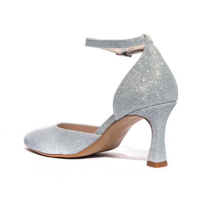 KISS KRISS 5372 ARGENTO. Decollete Donna 