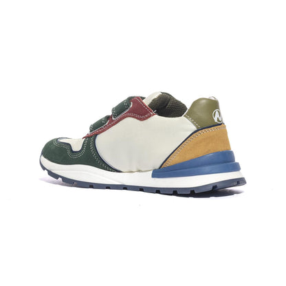 Sneakers Naturino Roy Bianche Verdi 0012018599.02.2F47GREEN MILK ZUCCA NATURINO