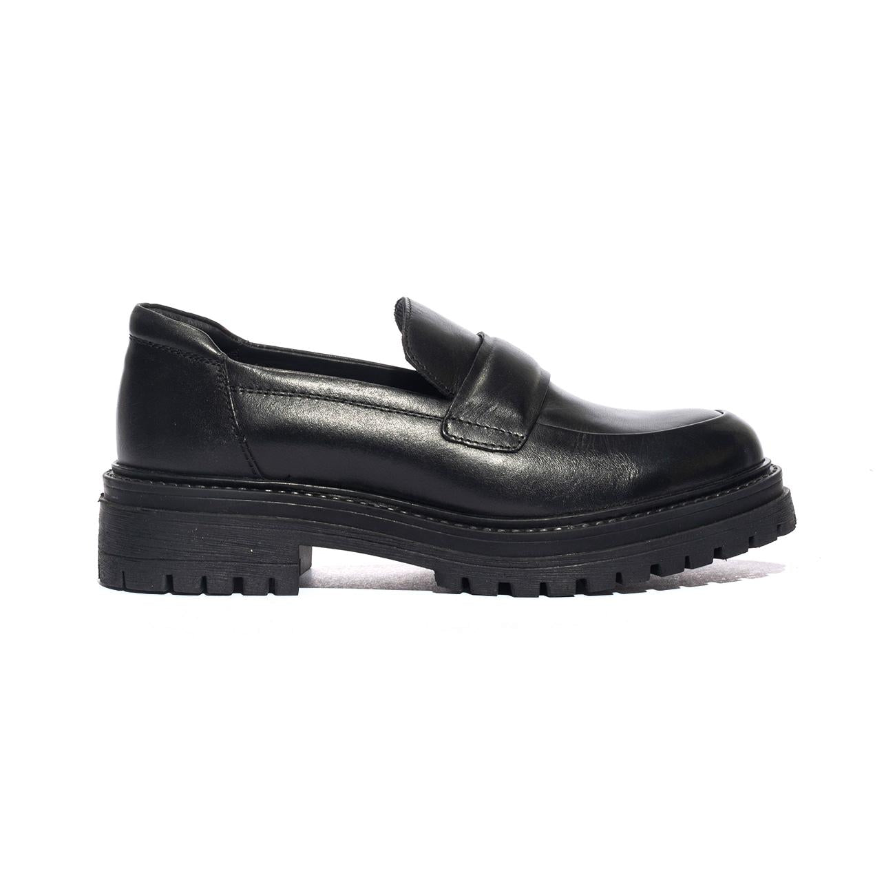 GEOX D36HRA 43 BLACK C9999 Mocassini Donna 