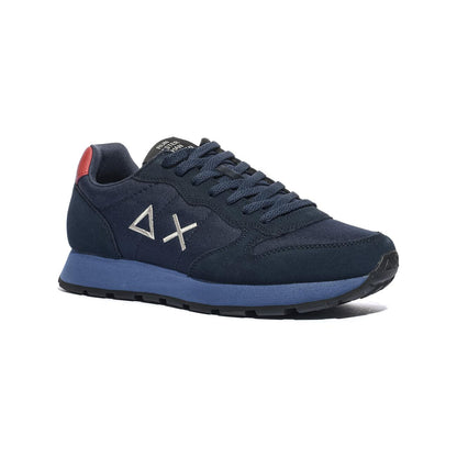 SUN 68 Z45101 NAVY BLUE BORDEAUX Sneakers Uomo 