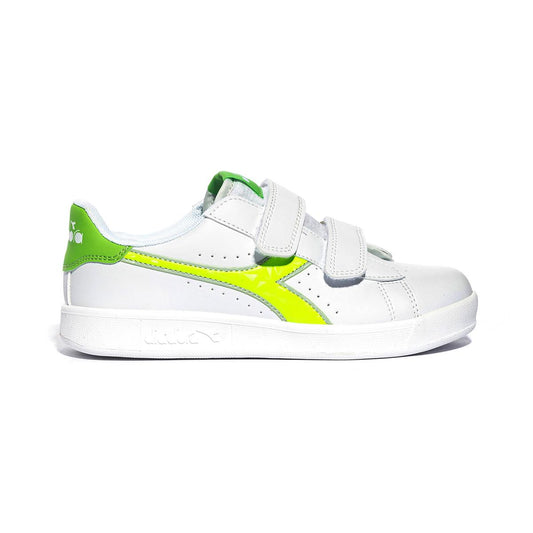 DIADORA 101.179743 BIANCO VERDE FLASH Sneakers Bambino 