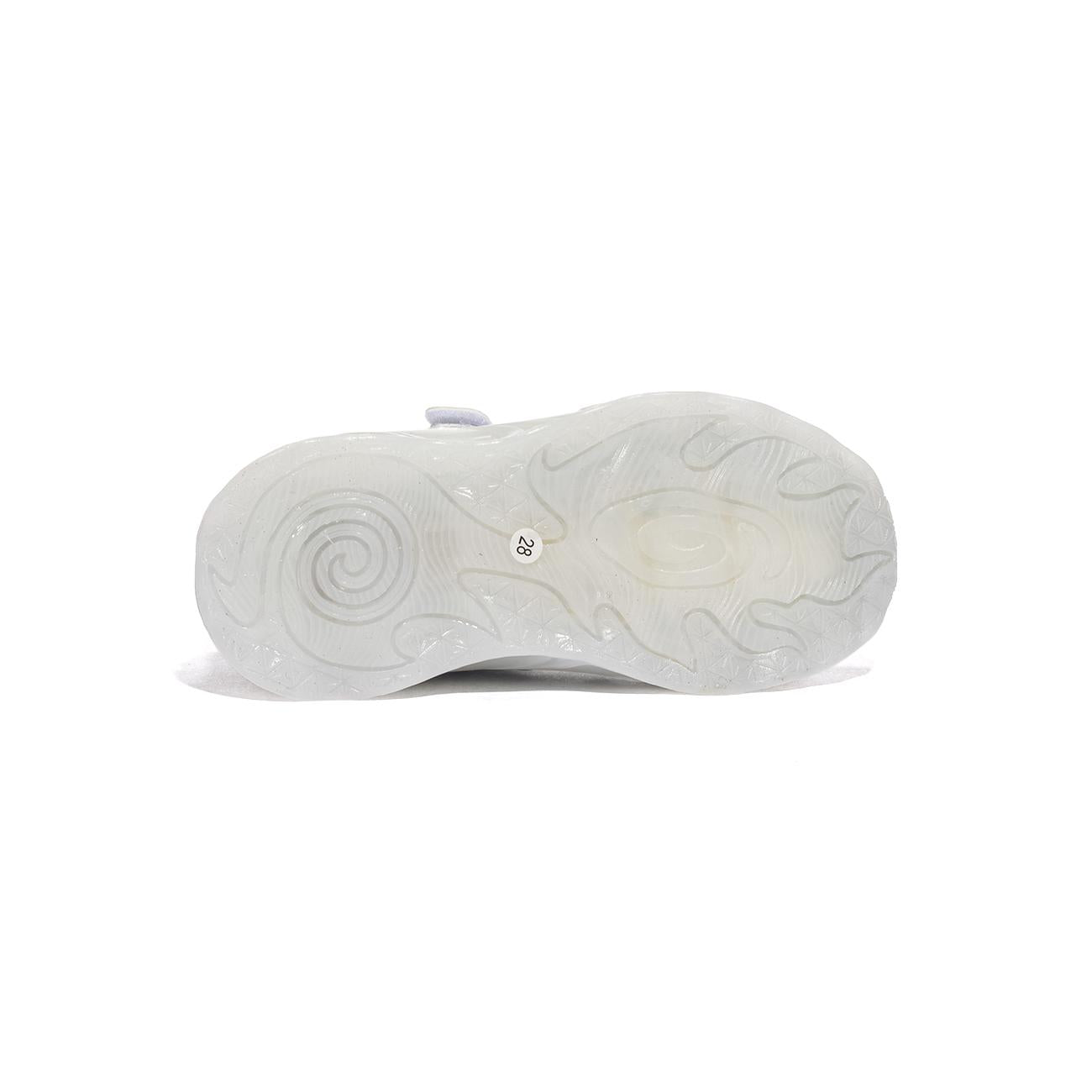 SKIFIDOL SK210 WHITE SILVER Sneakers Bambina 