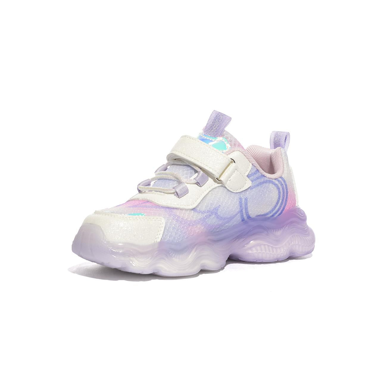SKIFIDOL SK230 BEIGE VIOLET Sneakers Bambina 