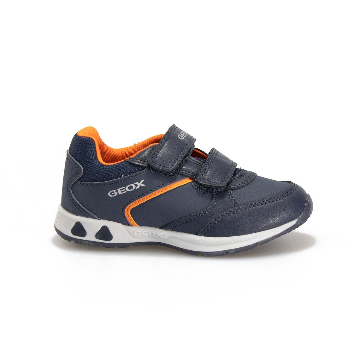 GEOX B041RA NAVY ORANGE C0820 Sneakers Bambino 