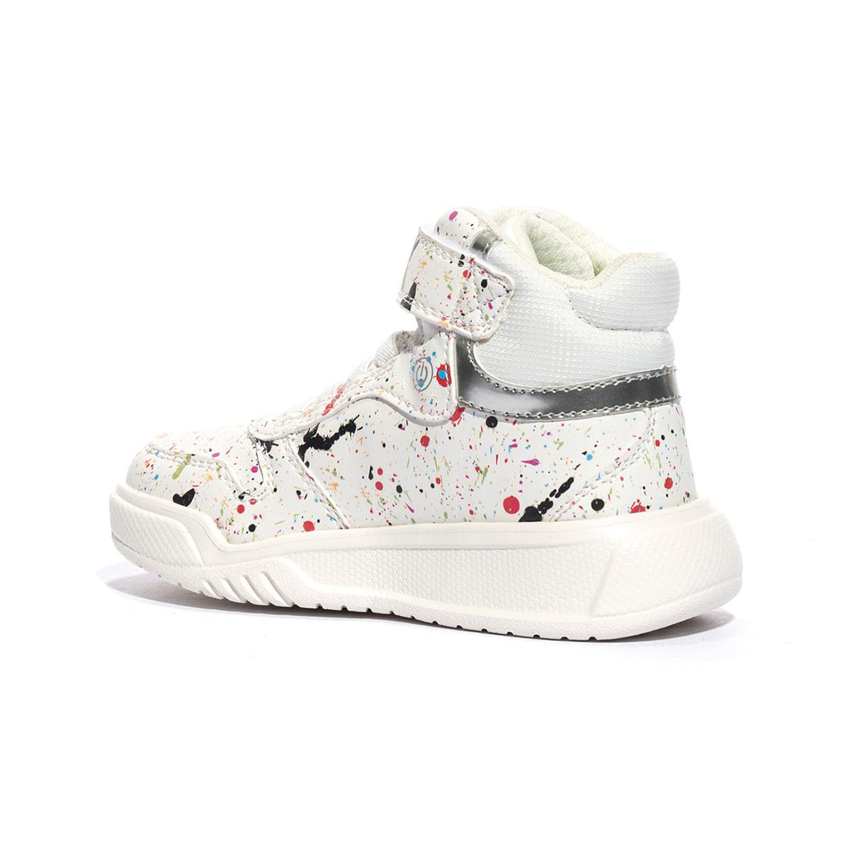 GEOX J36HPA 411 WHITE MULTICOLOR    C0653 Sneakers Bambino 