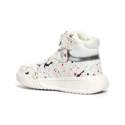 GEOX J36HPA 411 WHITE MULTICOLOR    C0653 Sneakers Bambino 