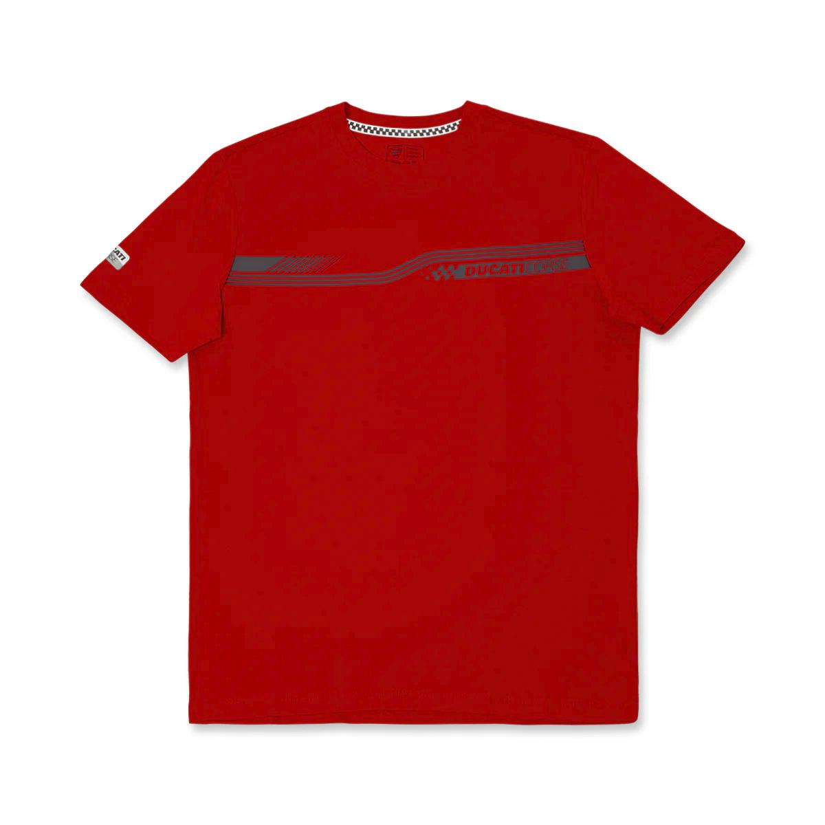 DUCATI DC26MA04 RED T-Shirt Uomo 