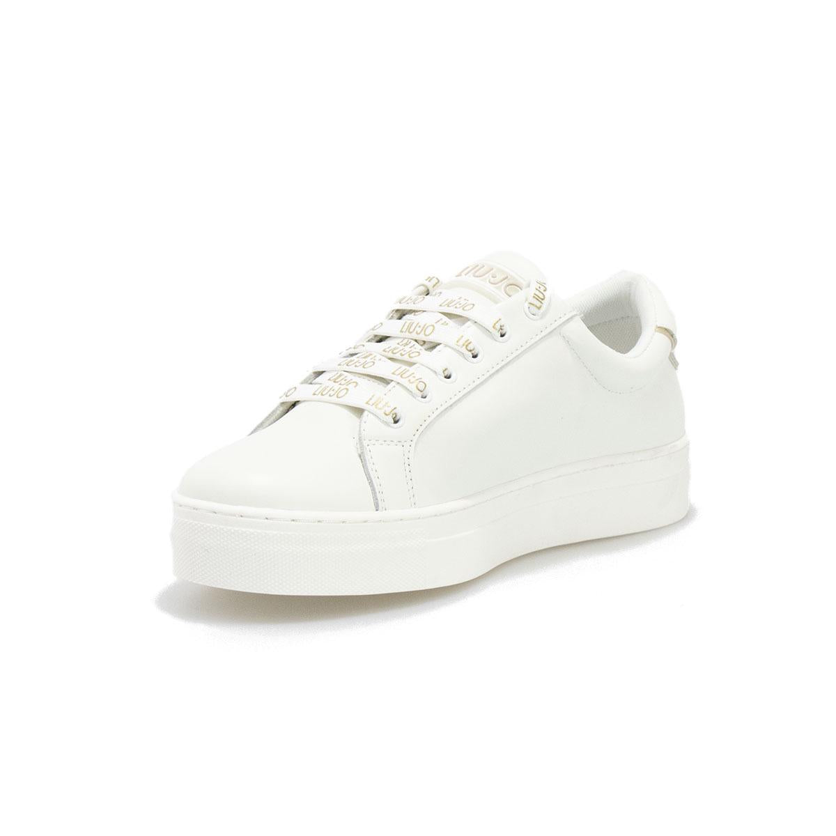 LIUJO 4A2385P010201111 CALF WHITE Sneakers Donna 