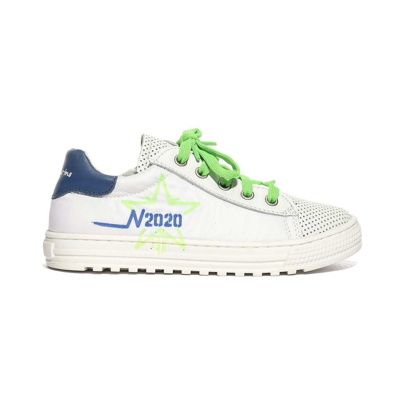 NATURINO 0012014809.02.1N06 NAVY.CELESTE.ORANGE Sneakers Bambino 
