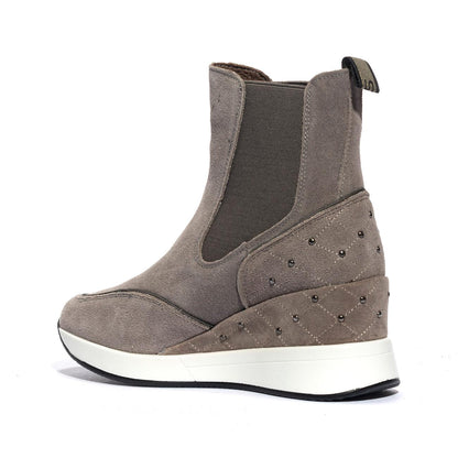 KEYS K6982 TAUPE C.FUCILE Stivaletti Donna 