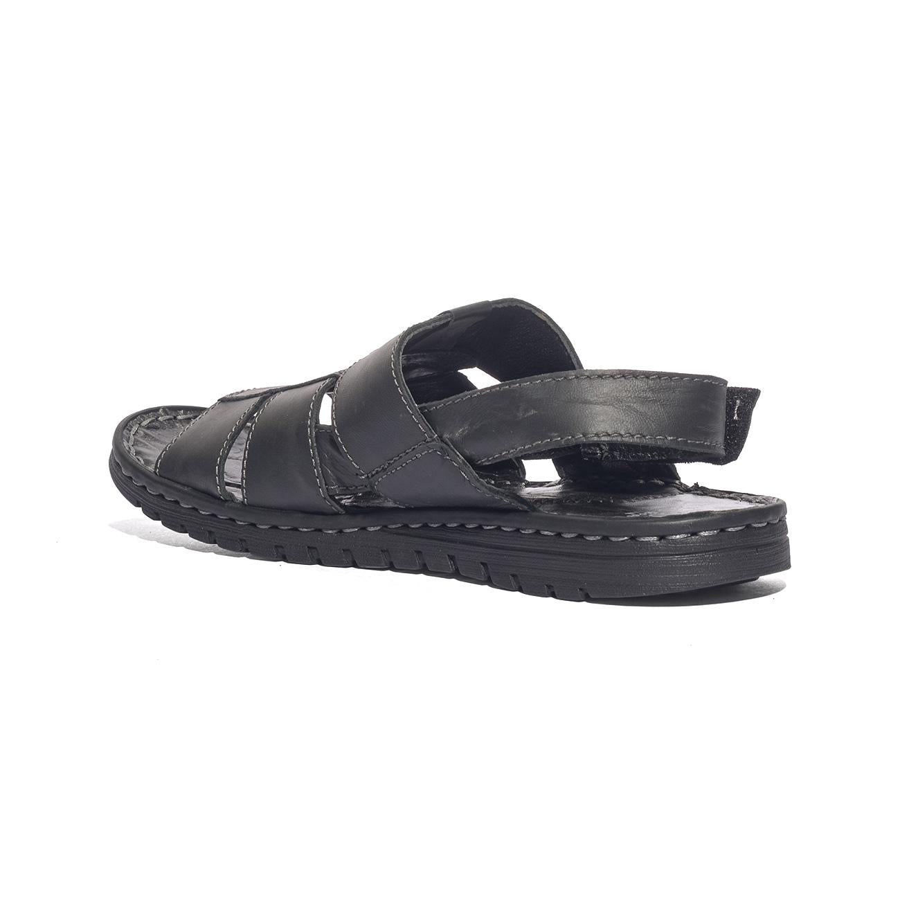 GLAMOUR 2600 NERO Sandali Uomo 