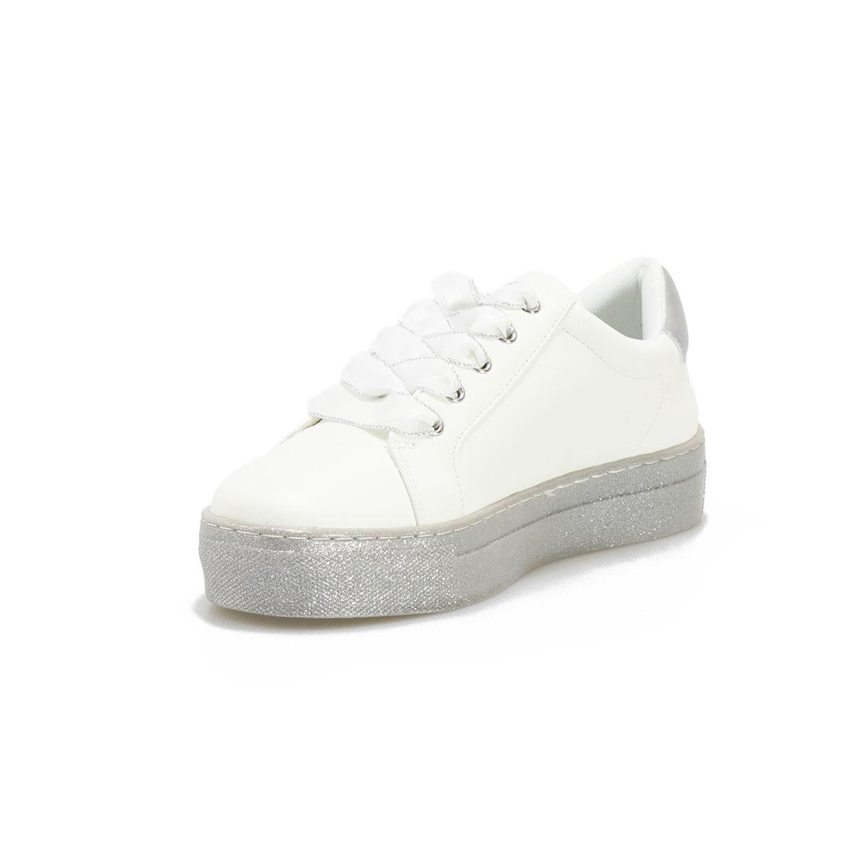 LIUJO 4A2487EX014S10S8 SILVER WHITE Sneakers Bambina 
