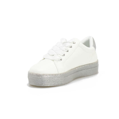 LIUJO 4A2487EX014S10S8 SILVER WHITE Sneakers Bambina 