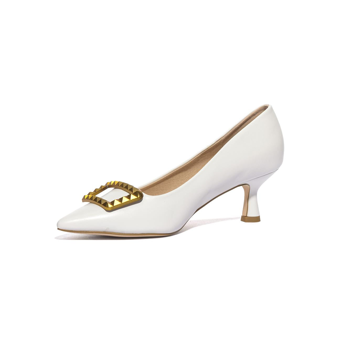 GOLD & GOLD GD102 BIANCO Decollete Donna 