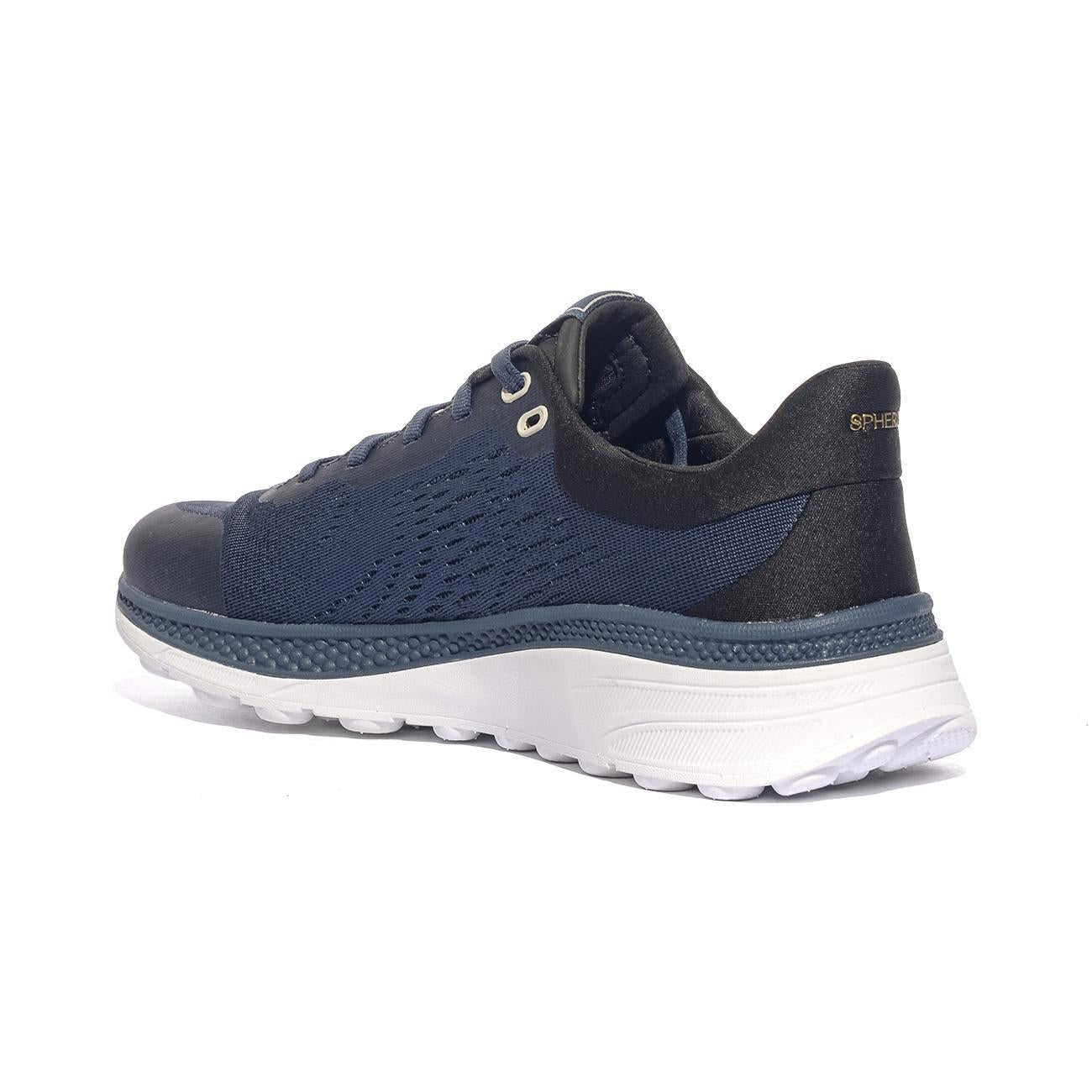 GEOX U65HUB 0006K DK AVIO BLACK    C4K9B Sneakers Uomo 