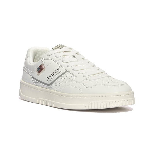 AVIREX ANDREW001 WHITE Sneakers Uomo 