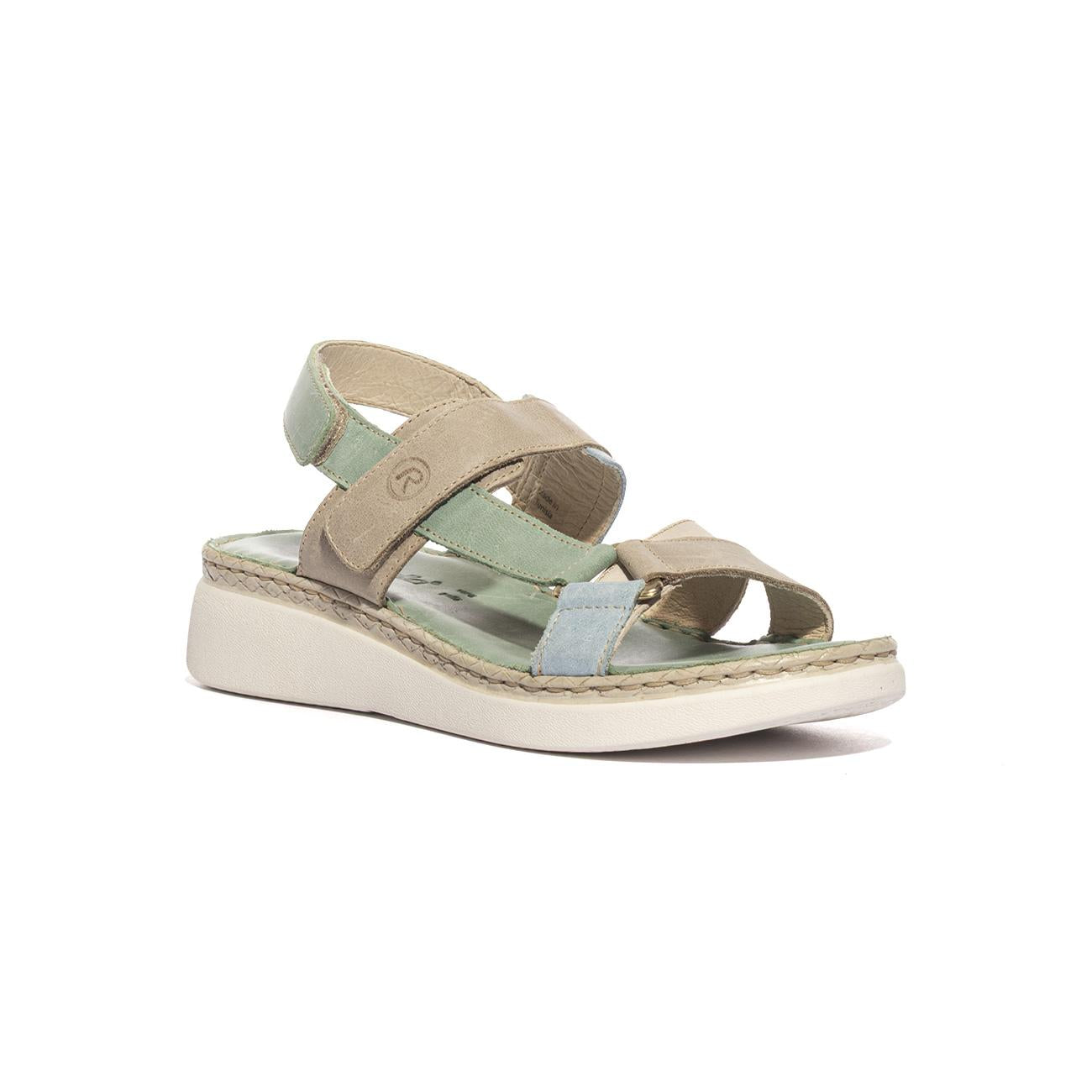 RIPOSELLA LAURA E D16261 MULTI VERDE Sandali Donna 