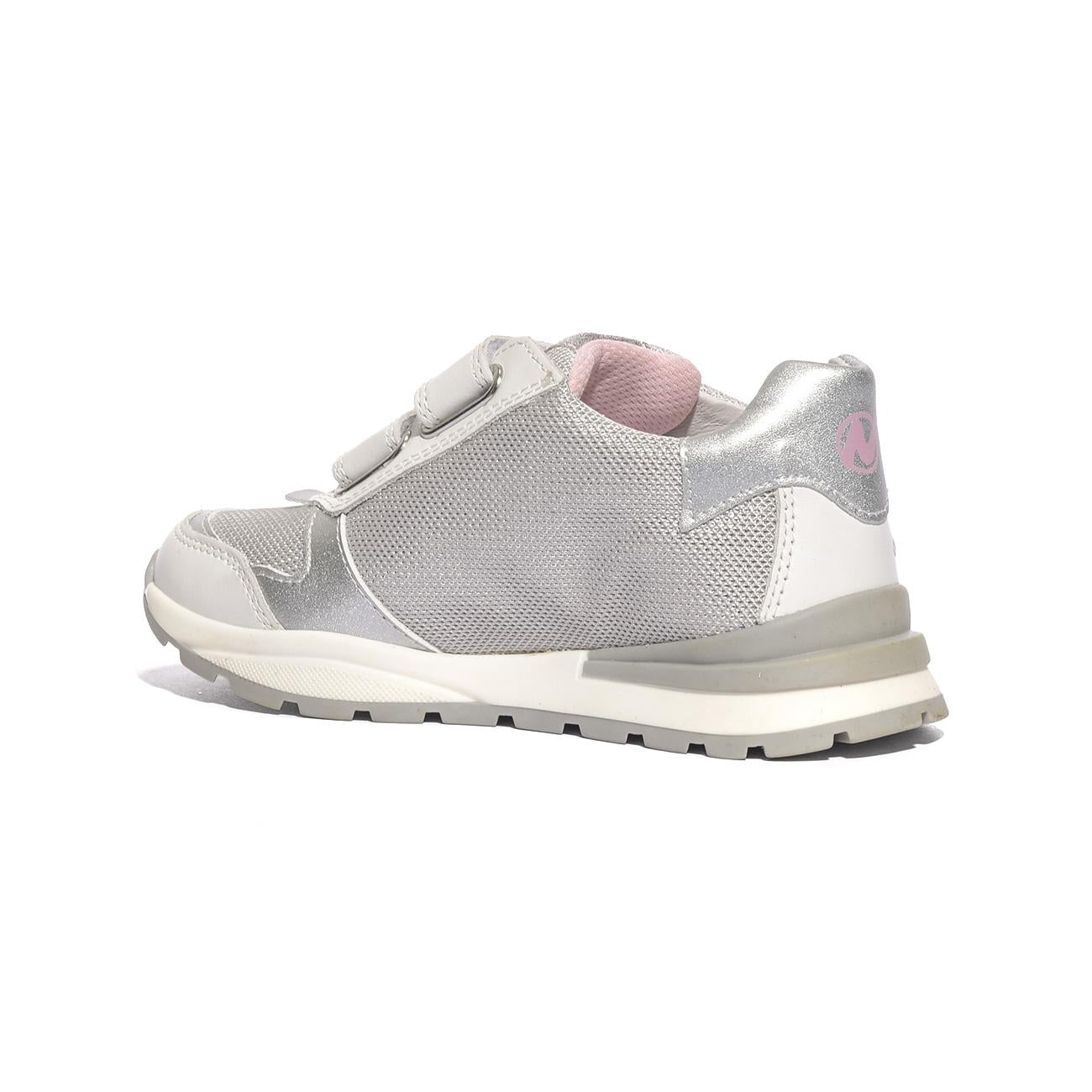 NATURINO 0012017869.13.1N02 WHITE.SILVER.MULTI Sneakers Bambina 