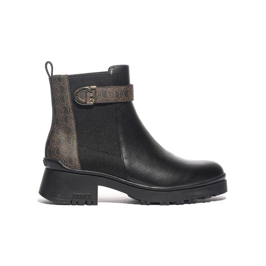 LIUJO SF4137EX270S1033 BLACK BROWN Stivaletti Donna 