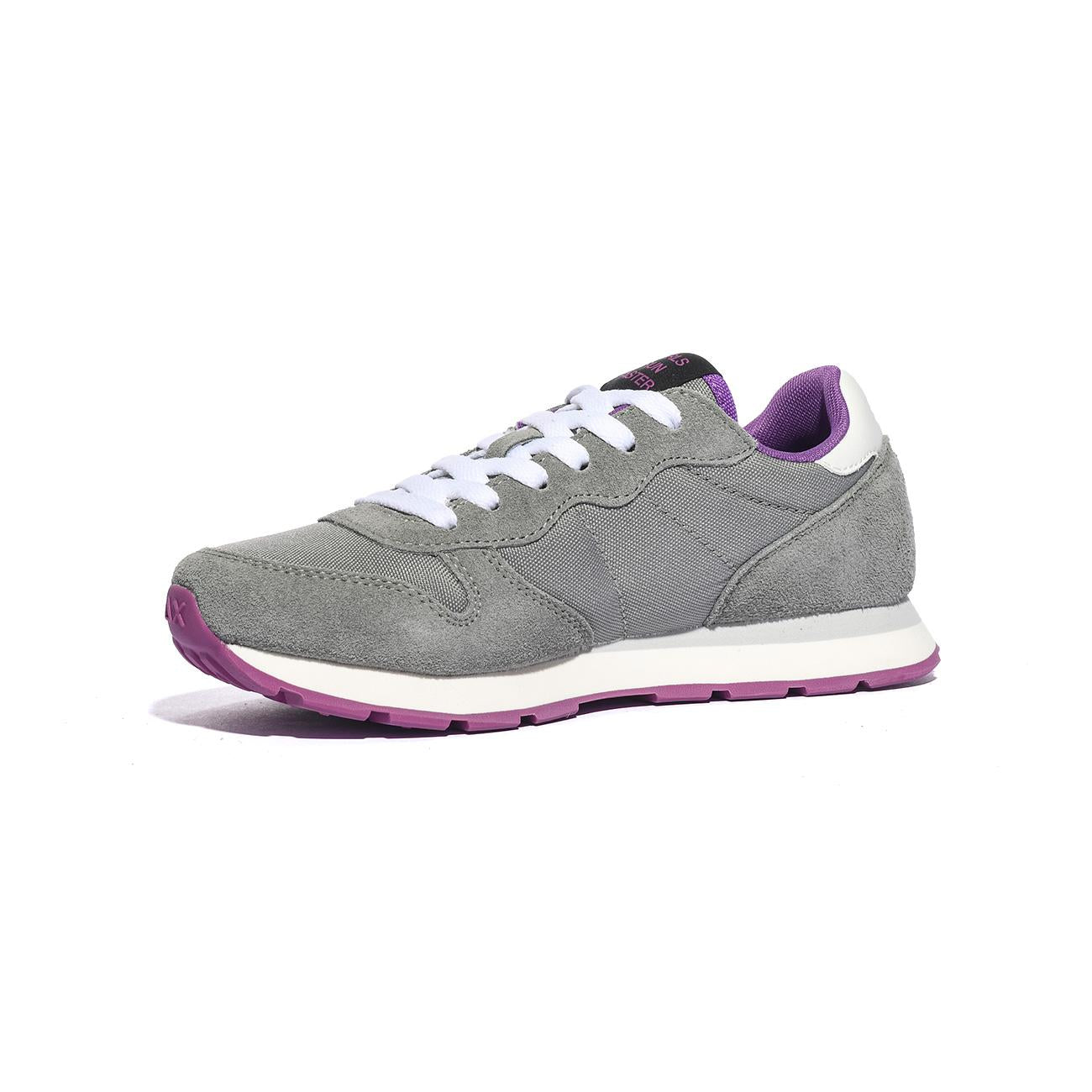 Sneakers Sun68 GIRL'S ALLY SOLID Grigie Z45401TGRIGIO MEDIO SUN 68