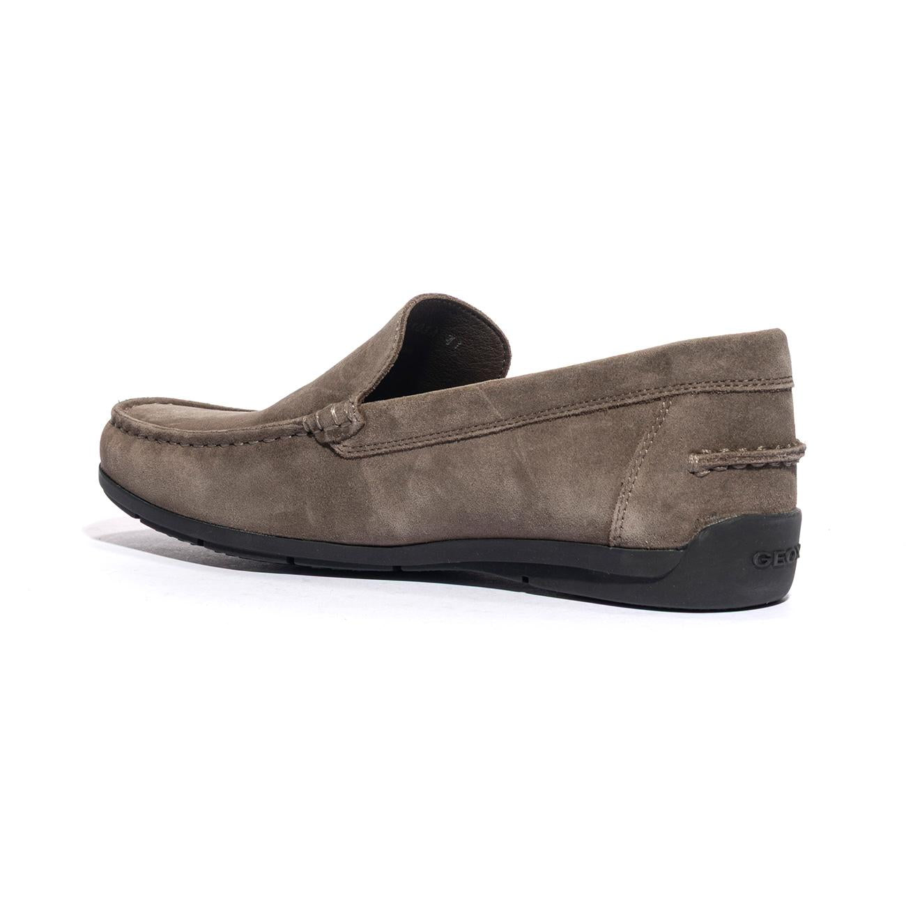 GEOX U55Q3A DOVE GREY C1018 Mocassini Uomo 