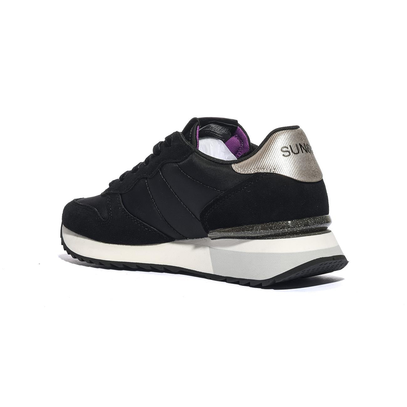 Sneakers Sun68 STARGIRL GLITTER LOGO Nere Z45217NERO SUN 68