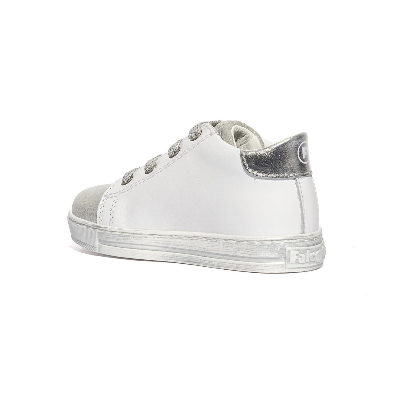 FALCOTTO 0012018099.02.1N38 WHITE SILVER Sneakers Bambina 