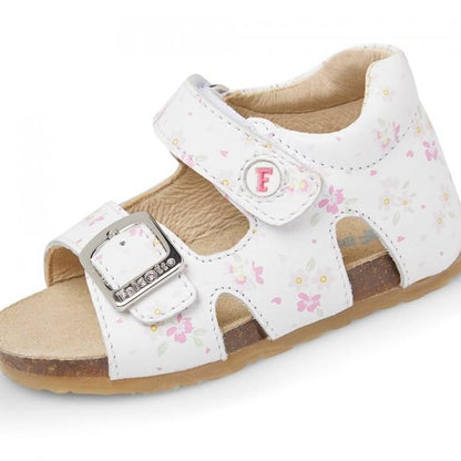 Sandali FALCOTTO BEA fiori bianco 0011500737-B6-0N01WHITE FALCOTTO