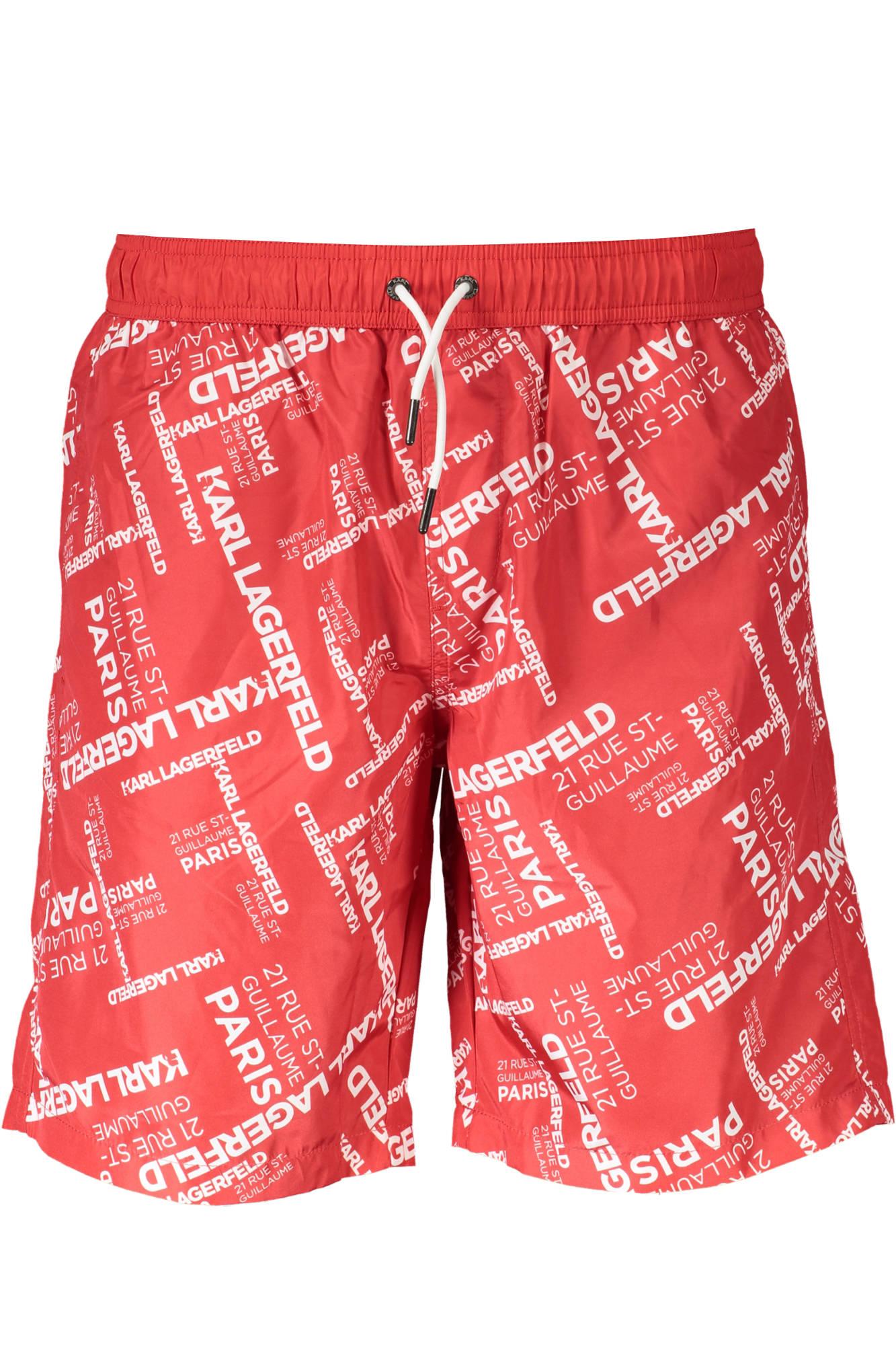 KARL LAGERFELD KL20MBL01_1DFF0C3_ROSSORED Rosso Costumi Uomo 