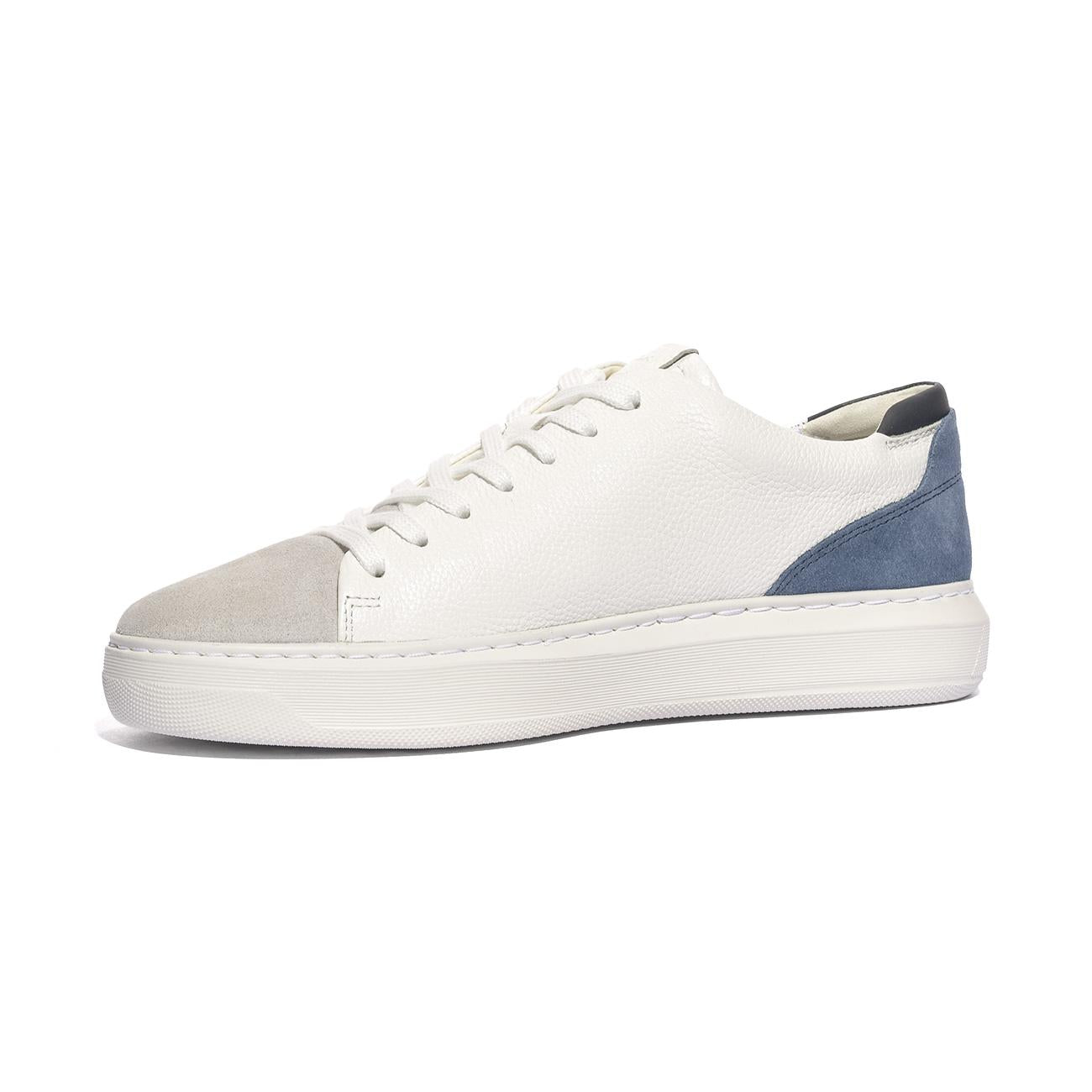 GEOX U655WA 4722 WHITE BLUE    C0006 Sneakers Uomo 