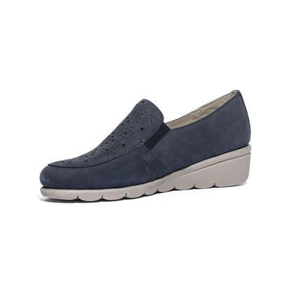 VALLEVERDE VS10332A NABUK JEANS Slip-on Donna 