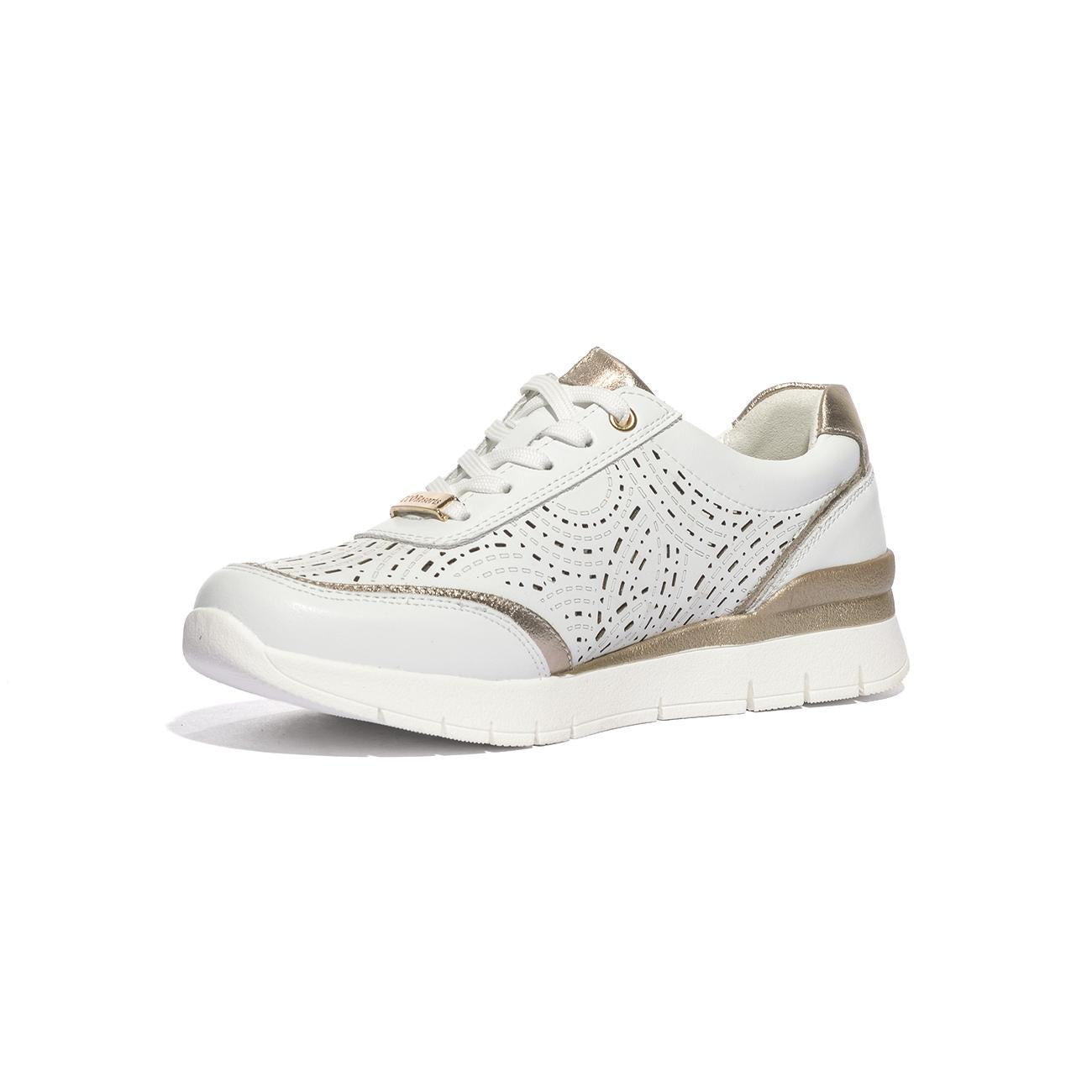 CC RESORTS CAIRO CHAMPAGNE WHITHE Sneakers Donna 
