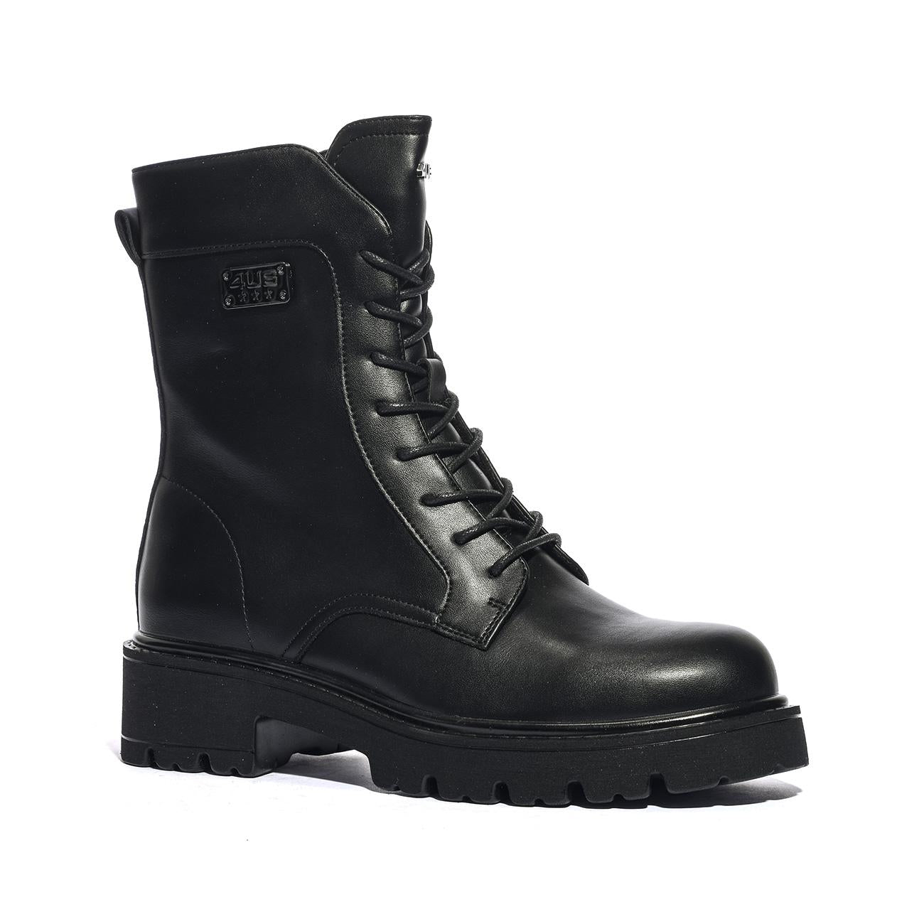 4US 4BX120 BLACK Stivaletti Donna 