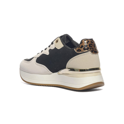 FREDDY FY7727 WHITE BLACK Sneakers Donna 