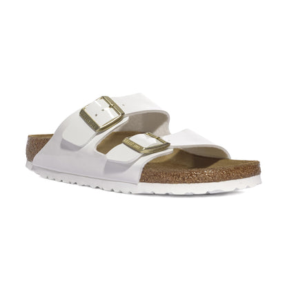 BIRKENSTOCK 1005294 PATENT WHITE Sandali Donna 