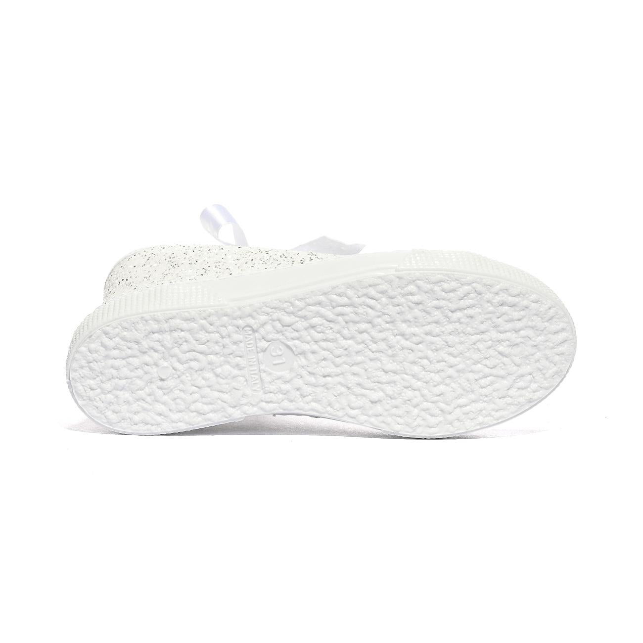 DXO C88 GLITTER BIANCO Sneakers Bambina 