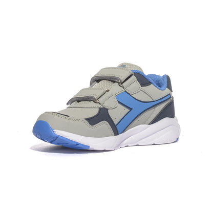 Sneakers Diadora FALCON 5 SL JR V Grigie 101182108SILVER DD PALACE BLUE DIADORA