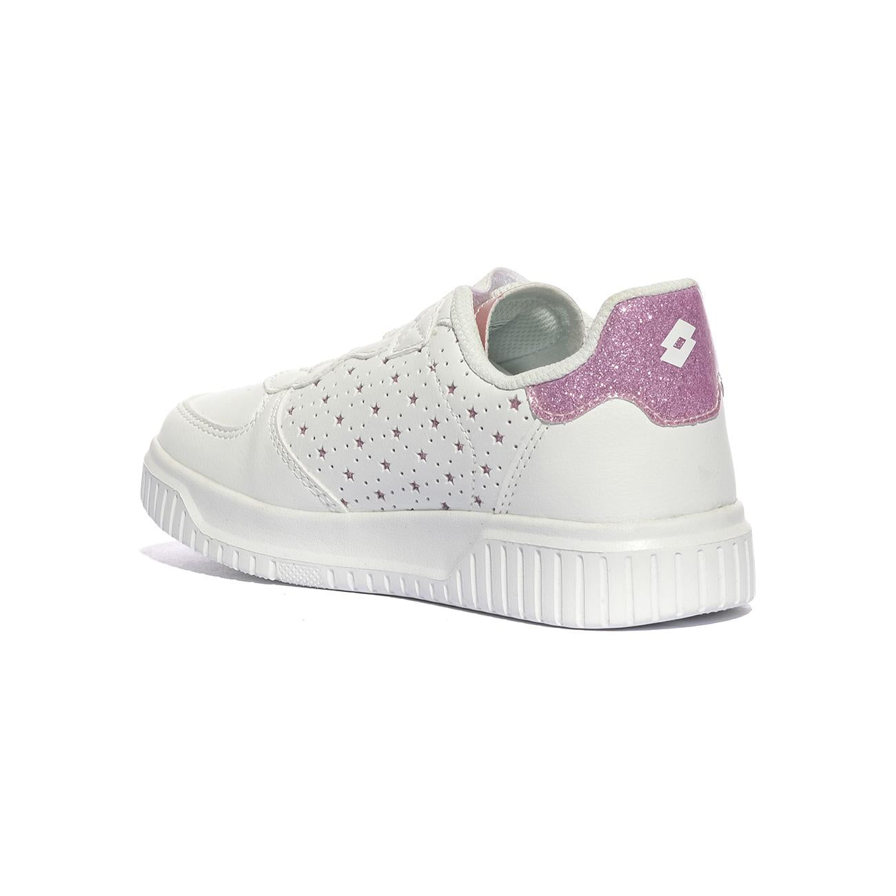 LOTTO 219415 WHITE CASHMERE ROS MT Sneakers Bambino 