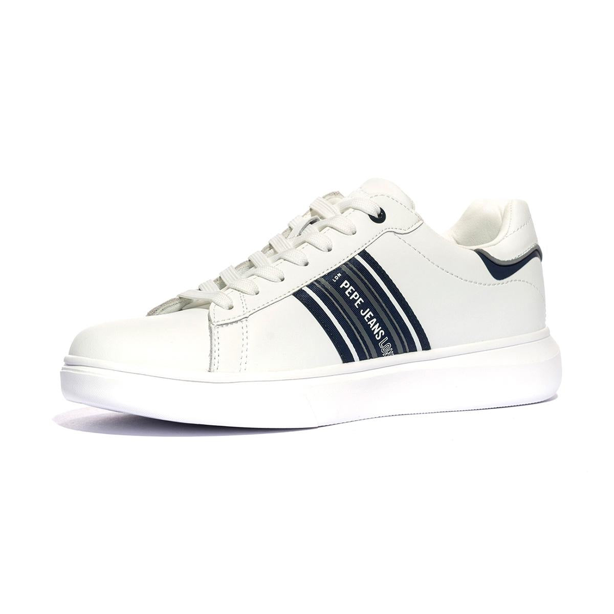 PEPE JEANS PMS00043 WHITE Sneakers Uomo 