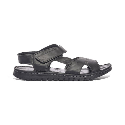GLAMOUR 56004 NERO Sandali Uomo 