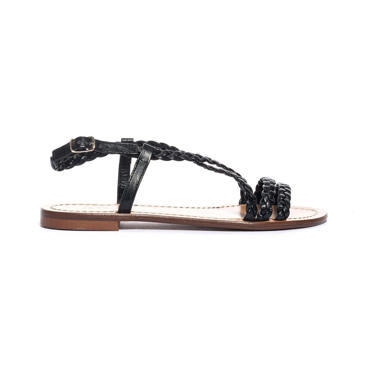 FRAU 61P6 NERO Sandali Donna 