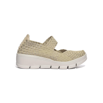CC RESORTS BOBBY BEIGE METALLIC Slip-on Donna 
