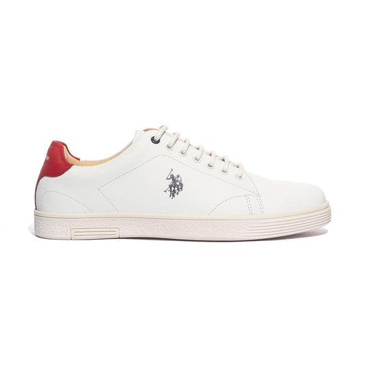 U.S. POLO ASSN. HUMMER001M 4L1 WHI RED07 WHITE JESTE Sneakers Uomo 