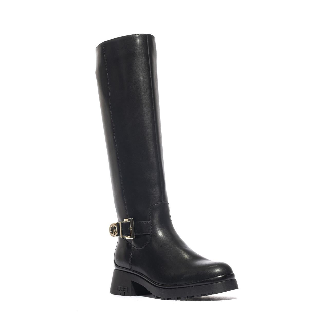LIUJO SF4139P010222222 CALF BLACK Stivaletti Donna 