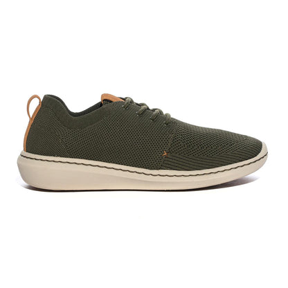 CLARKS 138174 KHAKI Sneakers Uomo 