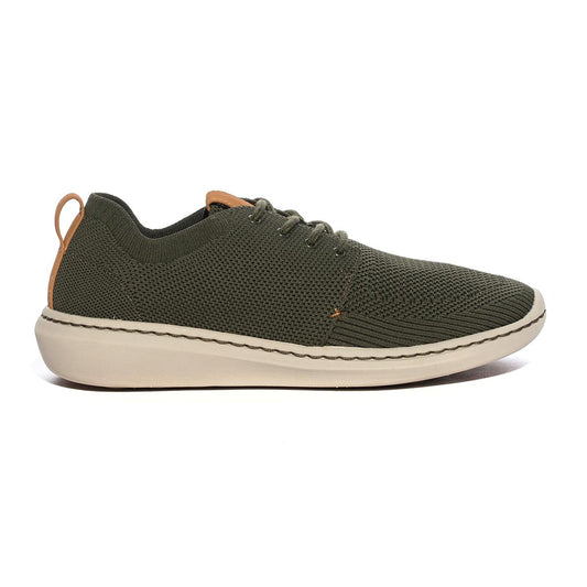 CLARKS 138174 KHAKI Sneakers Uomo 