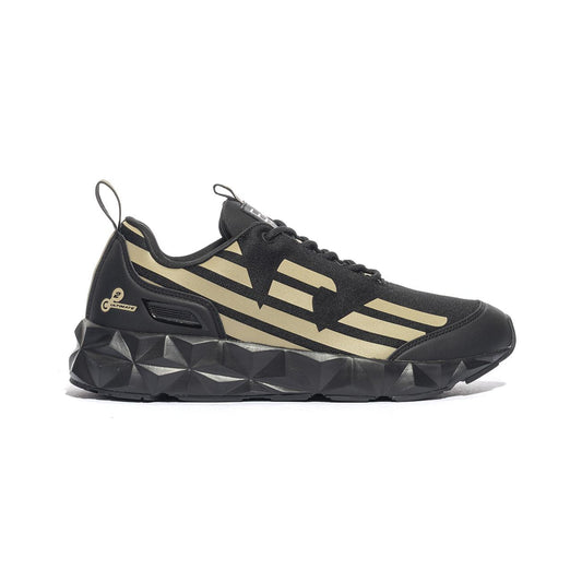 ARMANI X8X217 TRIPLE BLACK GOLD Sneakers Uomo 