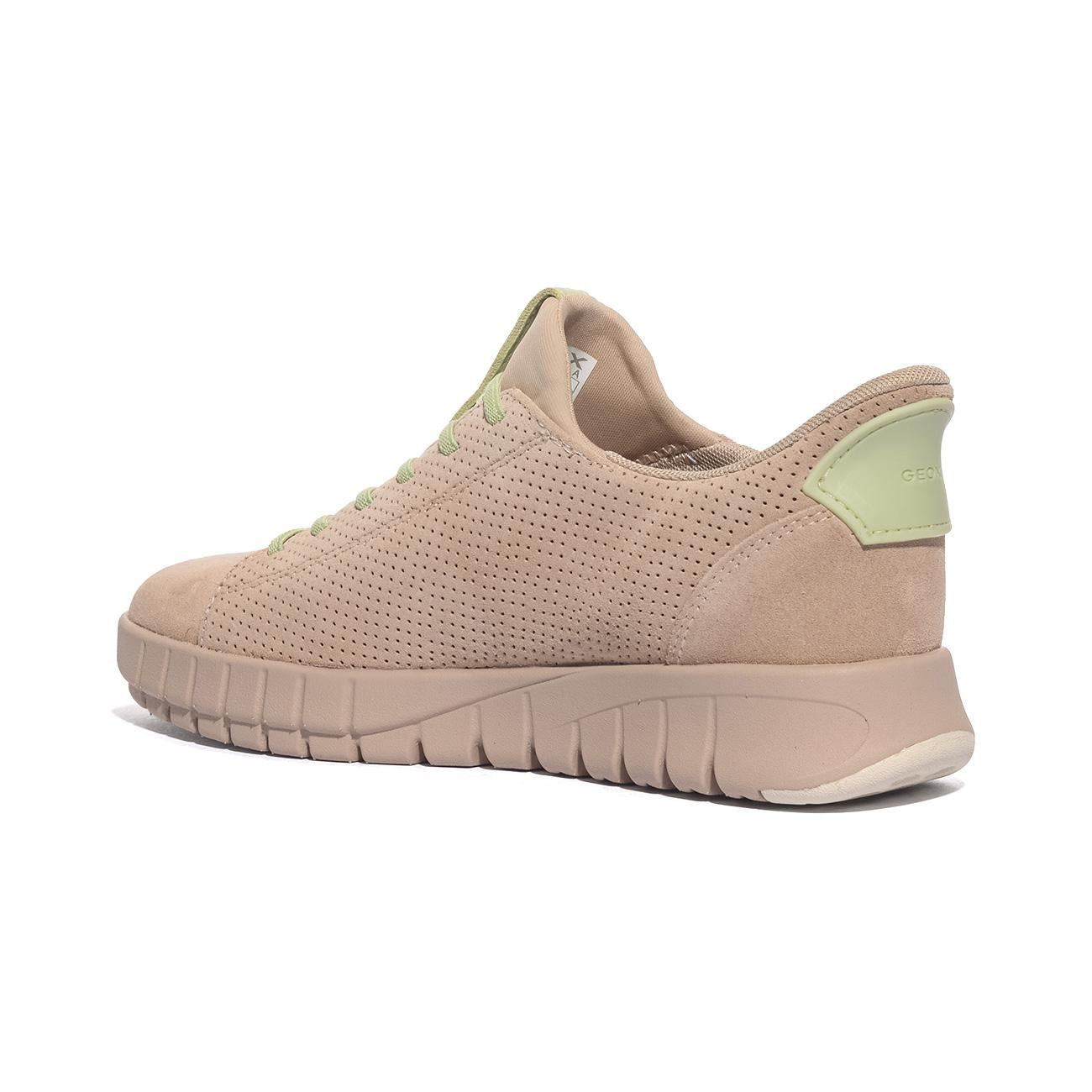 GEOX D657SC 022BC ROSE LT GREEN    CK83U Sneakers Donna 